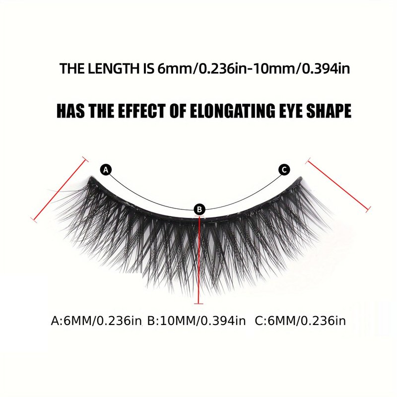 Magnetic Eyelashes Kit: 10 Pairs + 2 Liners | Glue-Free 3D Lashes | Sweat & Tear Proof | Reusable 100+ Wears | $0.06 Per Use | Beginner Friendly