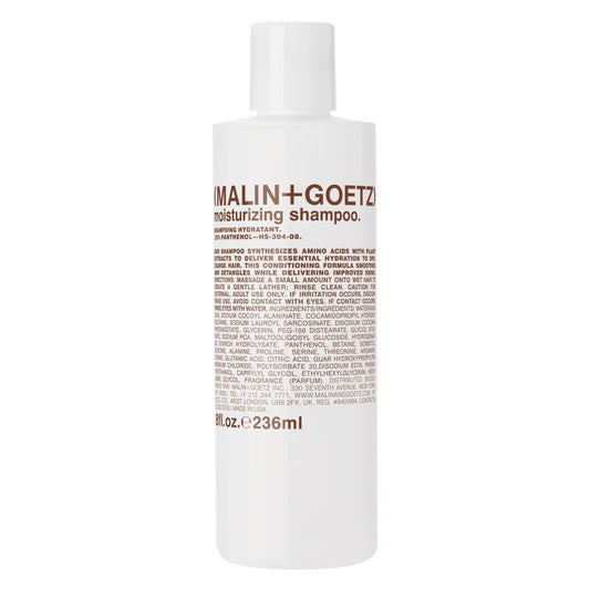 MALIN+GOETZ Shampoo Hydrating Basil | Daily Cleanser with Amino Acids | Vegan, Sulfate-Free & Unisex (8 Fl Oz)