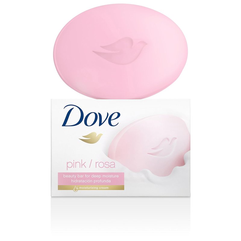 Dove Beauty Bar - Pink Moisturizing Soap | 4 oz | Pack of 14 Bars