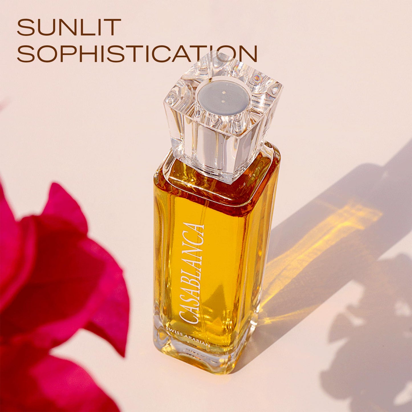 Swiss Arabian Casablanca - Luxury Products From Dubai - Long Lasting, Addictive Personal EDP Spray Fragrance - Seductive Signature Aroma - 3.4 Oz