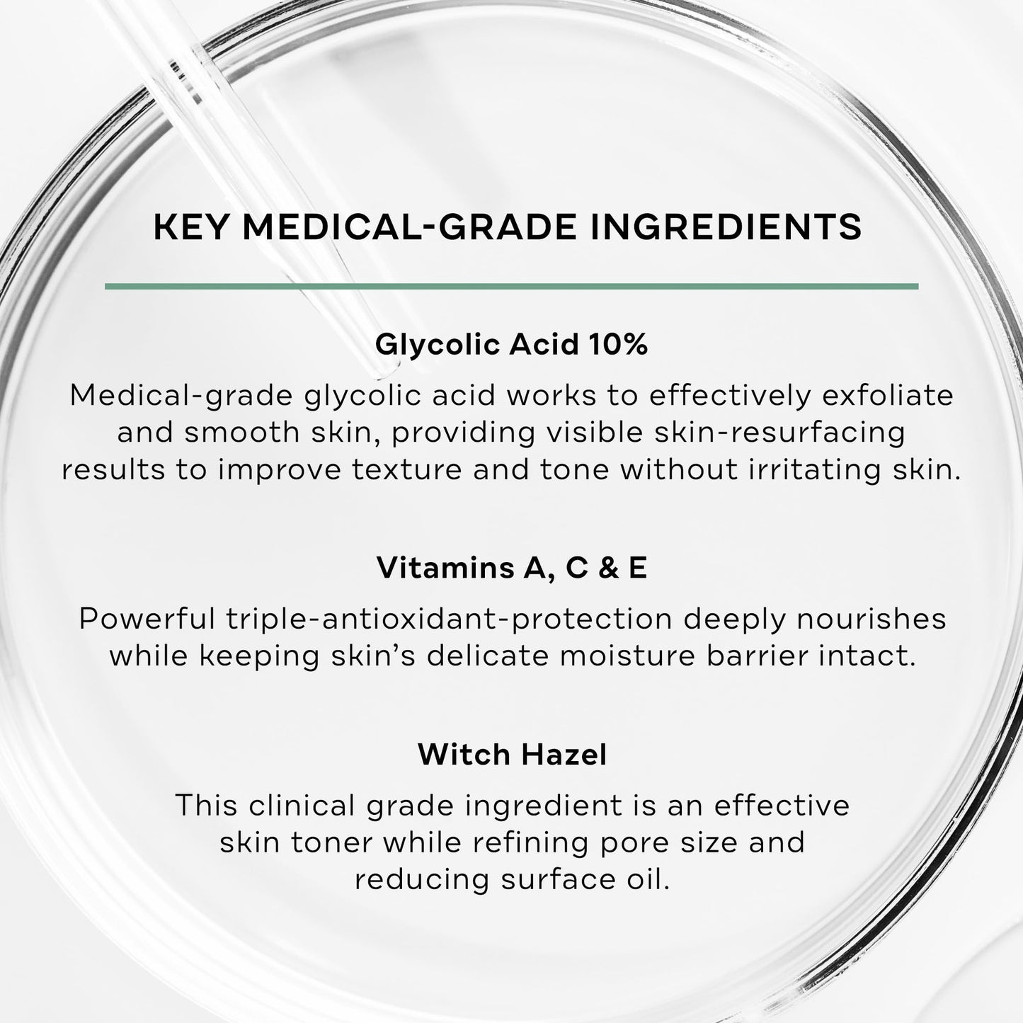 Replenix Glycolic Acid 10% Resurfacing Skin Peel, Medical-Grade Facial Peeling Pads for Discoloration & Acne (60 ct.)
