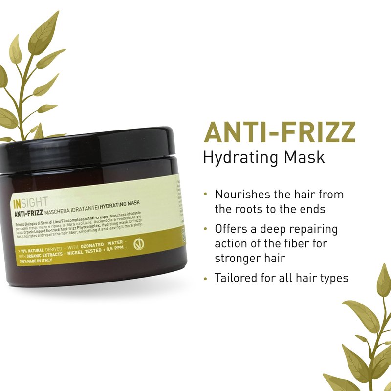 Insight ANTI-FRIZZ HYDRATING MASK 500 ML