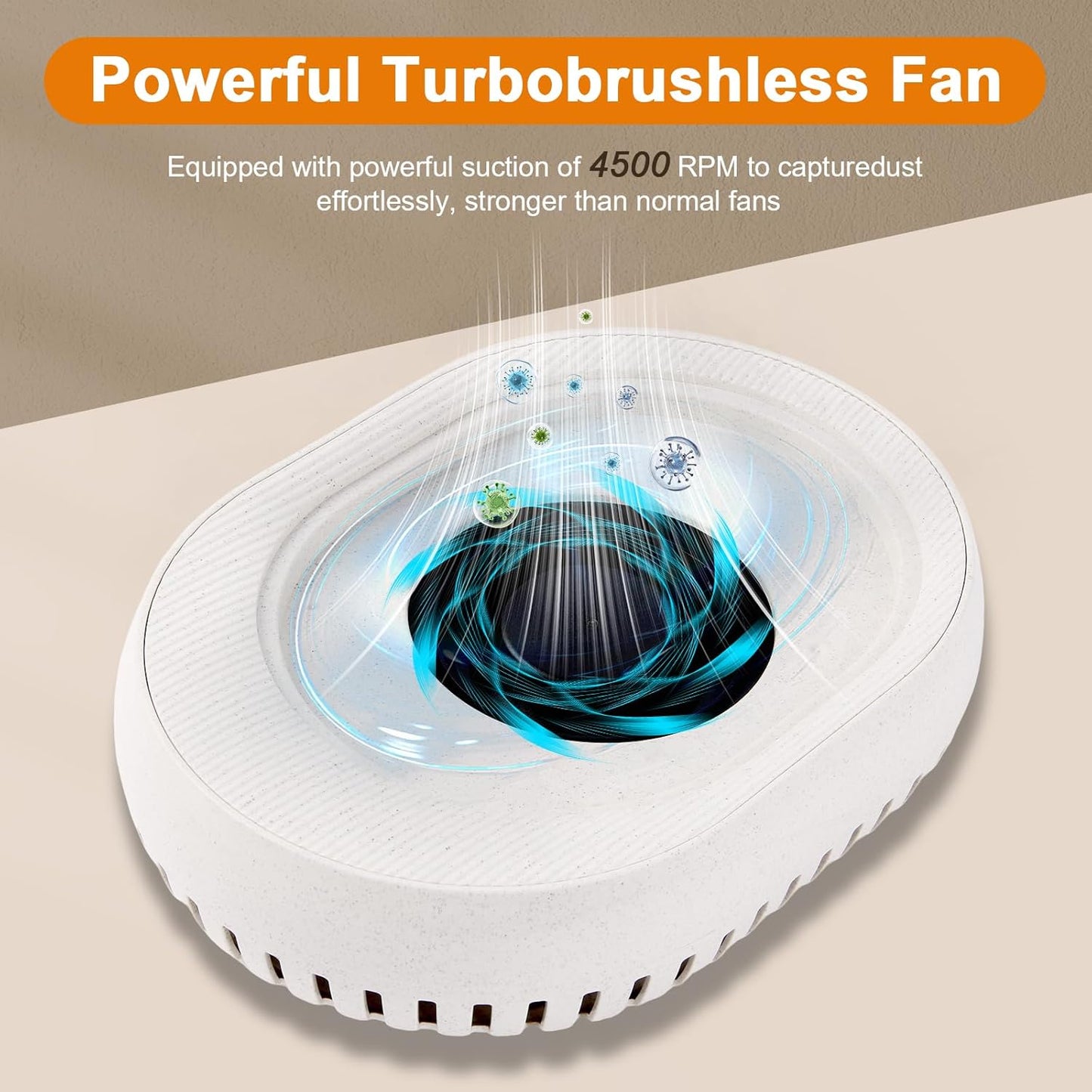 Nail Dust Collector - Voolex Low Noise Nail Fan with Reusable Filter | Professional Nail Art Tool for Salons