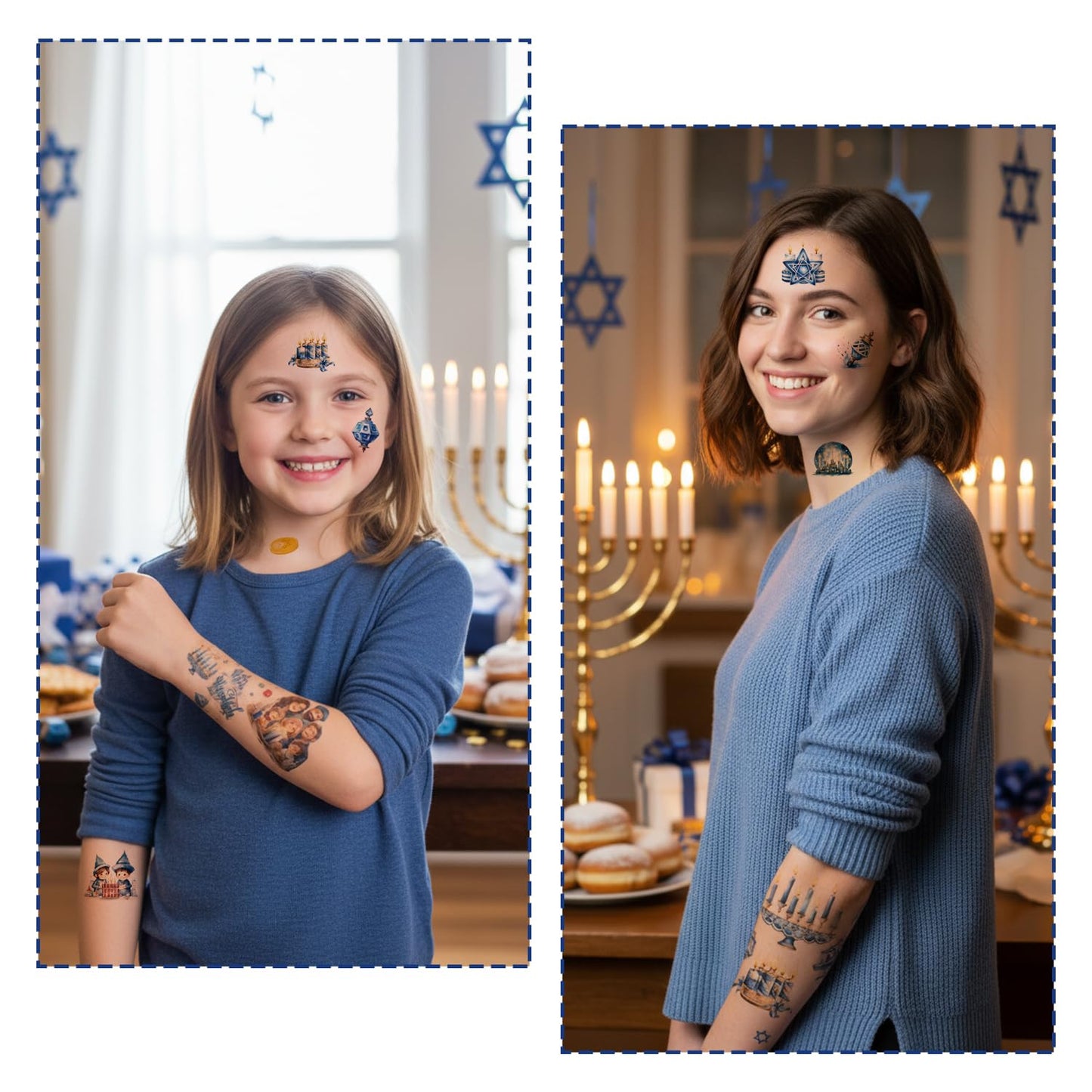 Gameza Red Ribbon Week Tattoos - 200+ Drug Free Red Ribbon Week Decorations, Say No to Drugs Temporary Tattoo Stickers Awareness Accessories, Charity Public Social Support Event Decor Prizes Rewards