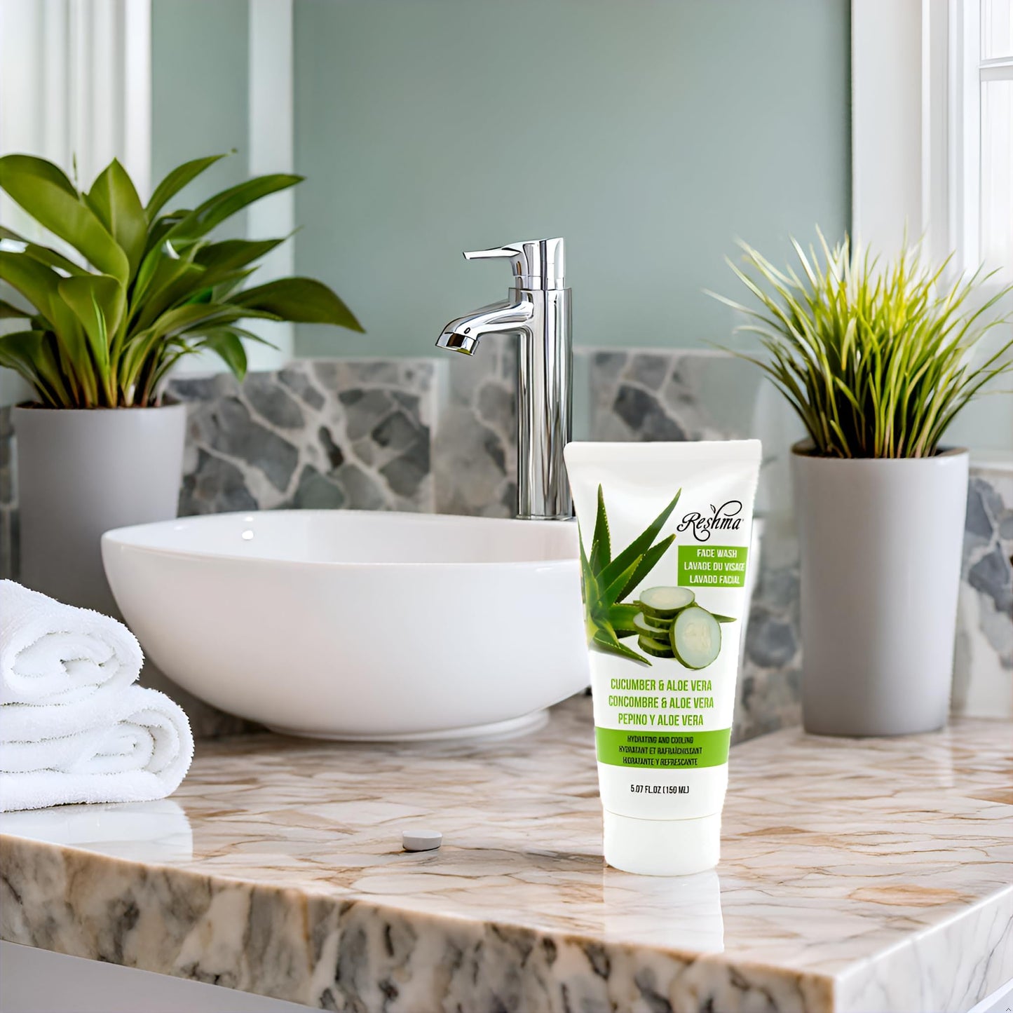 Reshma Beauty Face Wash for All Skin Types & Dull Skin, Gentle Cleanser