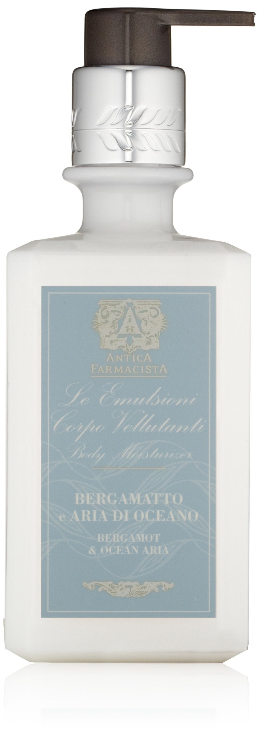 Antica Farmacista Body Moisturizer - Scented Moisturizing Lotion with Aloe Vera, Green Tea & Sweet Almond Oil - Gift for Any Occasion - Bergamot & Ocean Aria, 10 fl oz