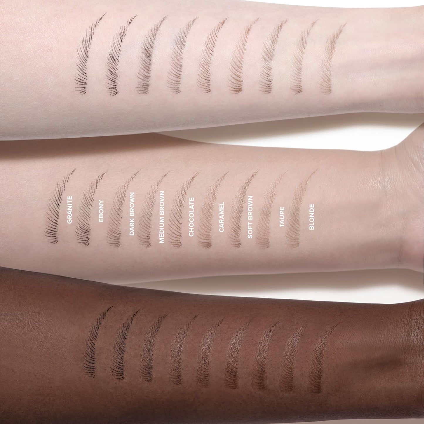 Anastasia Beverly Hills Microstroke Brow Pen - Waterproof Long-Wear Liquid Brow Definer with Superfine Brush Tip for Full-Looking Brows - Chocolate