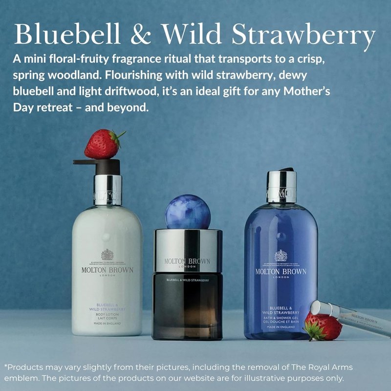 Molton Brown Bluebell & Wild Strawberry Body Lotion 10 fl. oz.