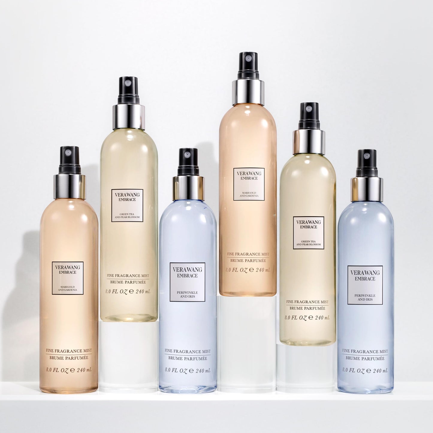 Vera Wang Embrace Green Tea & Pear Blossom Body Mist + EDP 8 fl oz + 1 fl oz (Pack of 2)