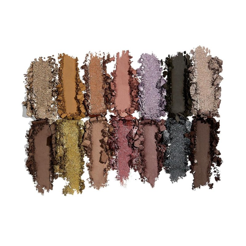 Sigma Beauty Cool Neutrals Eyeshadow Palette — Dual-Ended Brush, 14 Cool-Toned Eye Shadows - Includes Mirror, Waterproof Technology, Mixture of Finishes