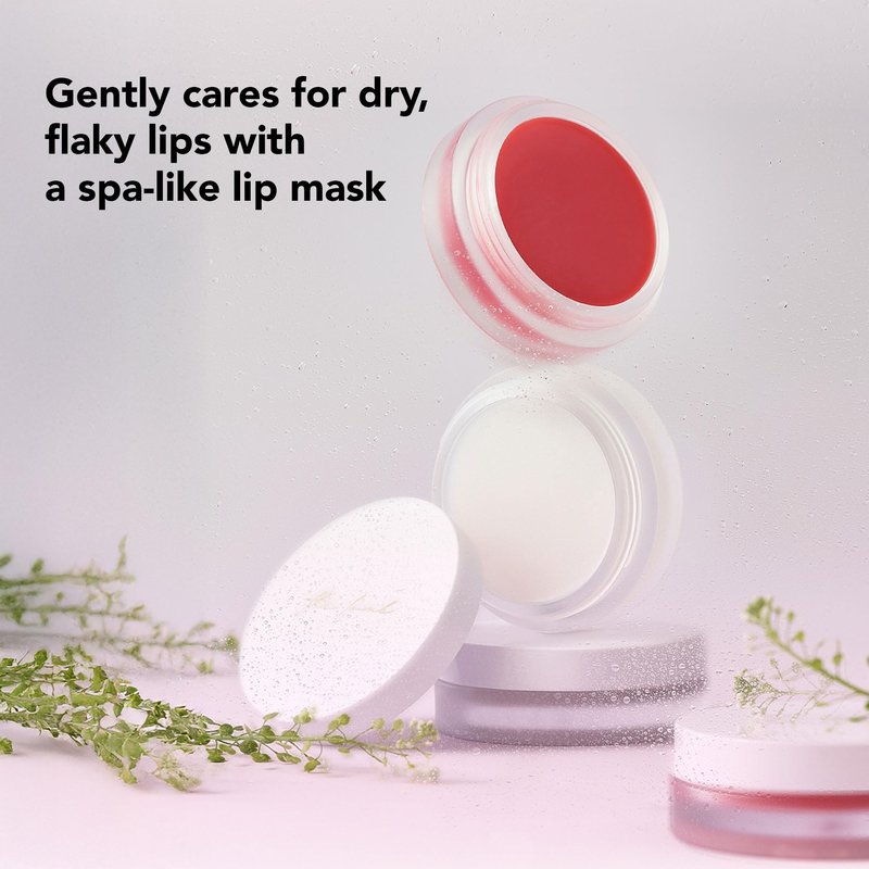 THE LOMB Spa Lip Mask – Clear Color Hydrating Lip Treatment with Baobab Seed Oil & Shea Butter - Overnight Lip Sleeping Mask for Dry Chapped Lips - Daily Moisturizing Balm & Cuticle Care, 0.15 oz.