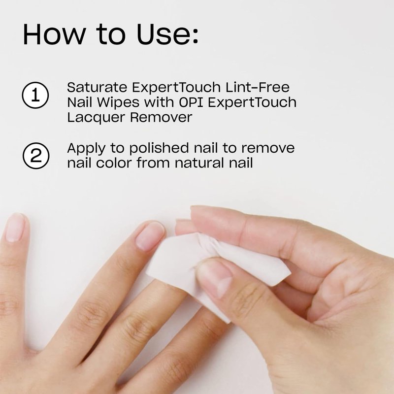 OPI Expert Touch Lacquer Remover | Acetone Nail Polish Remover | Superior Performance | Fast & Non-Drying Formula | 3.7 fl oz
