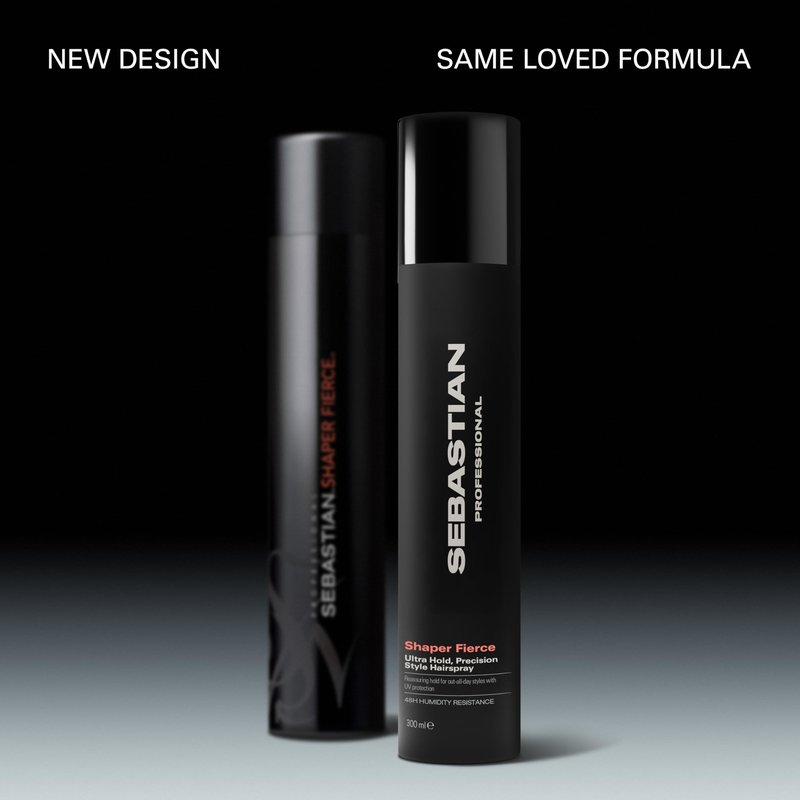 Sebastian Professional Shaper Fierce Hairspray | Strong, Ultra-Firm, All Day Hold | 10.6 oz | Packaging May Vary