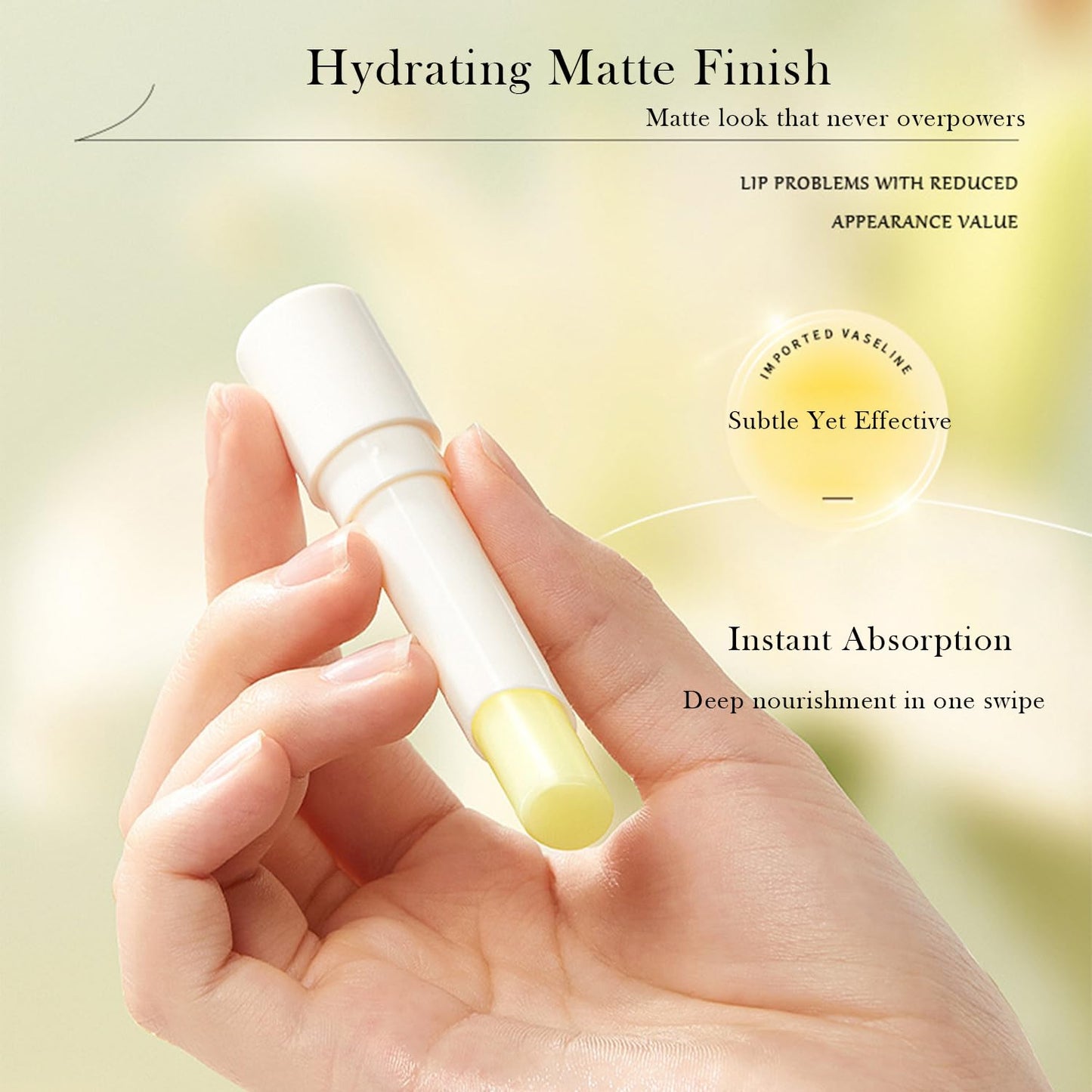 2 Pcs Colorless Lip Primer - Unscented & Non-Sticky, Ultra-Moisturizing Lip Care for Daily Hydration & Pre-Makeup Prep, Smooth & Lightweight
