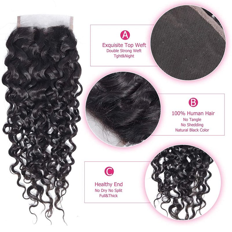 SINGLE BEST 30 inch 10A Grade 1 Bundle kinky curly Human Hair Extension water Unprocessed Brazilian Virgin Hair water wave curly Natural Color