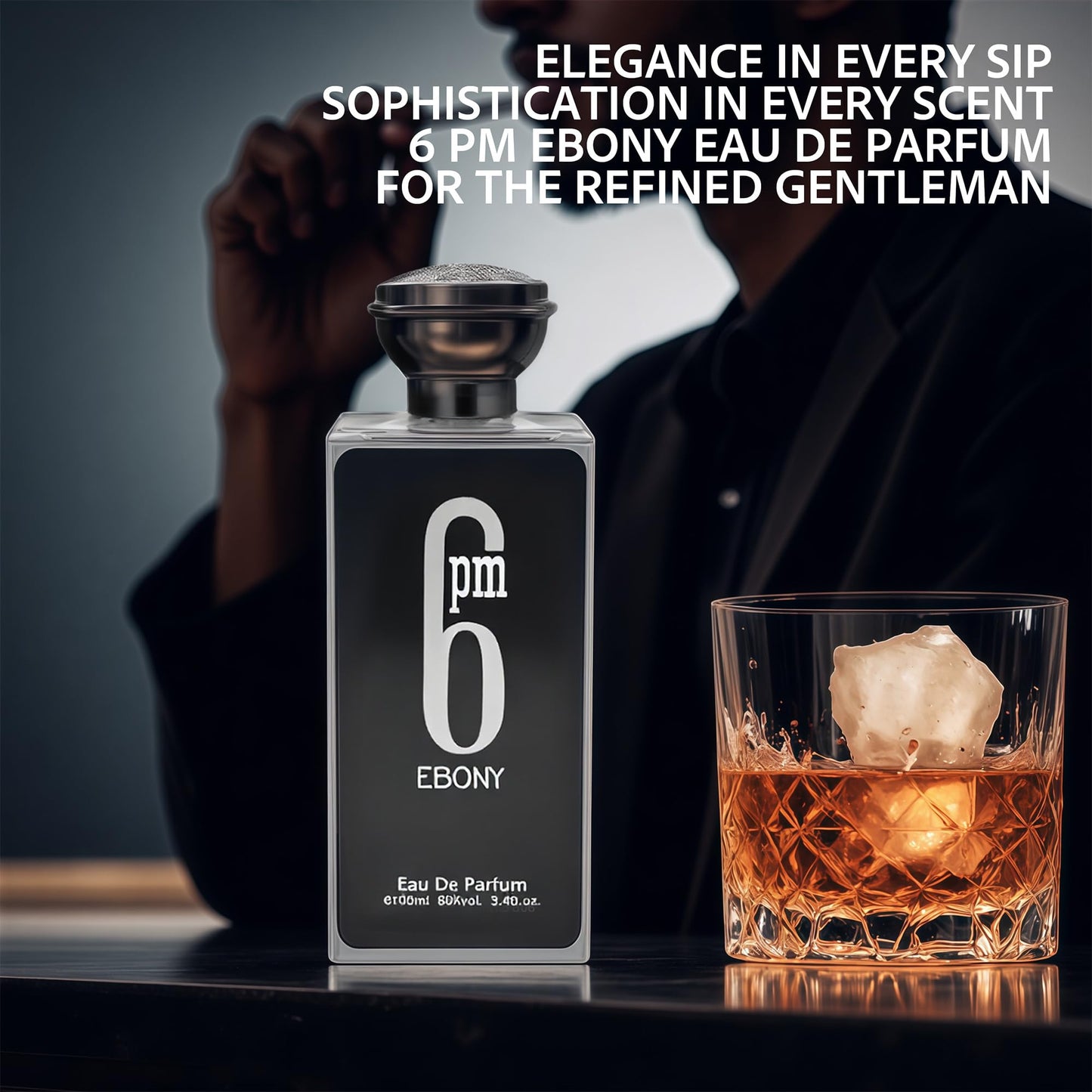 A CENTER Men's Cologne Gift Set 2PCS Combo Perfumes- 3.4 Fl Oz Each | Amber Floral & Vanilla Leather Fragrance | Eau de Toilette Duo for Daily & Special Occasions
