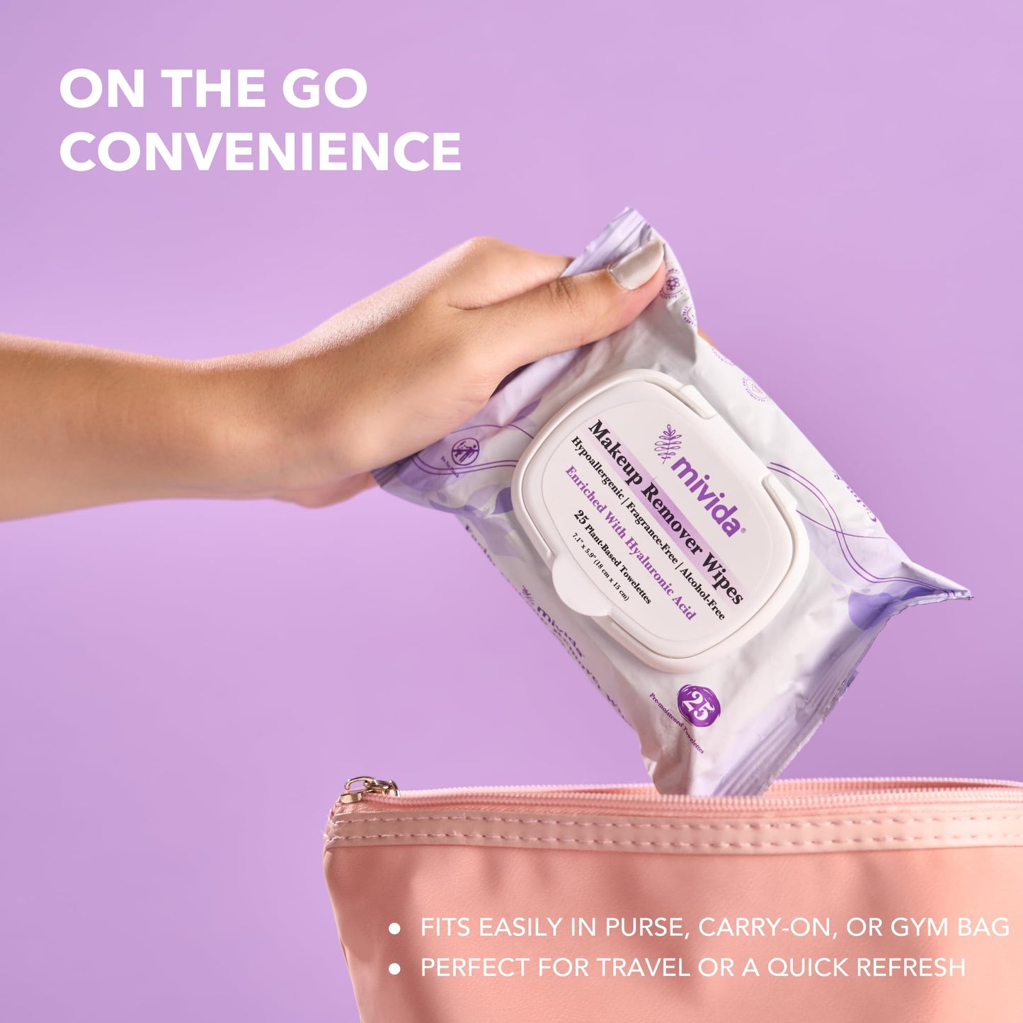 mivida makeup remover wipes (Packs)