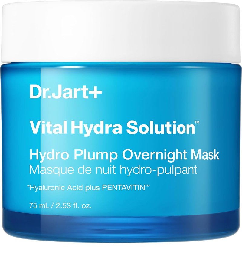 Dr.Jart+ Vital Hydra Solution Overnight Face Mask - Hyaluronic Acid for Glass Skin | 2.53 Fl Oz