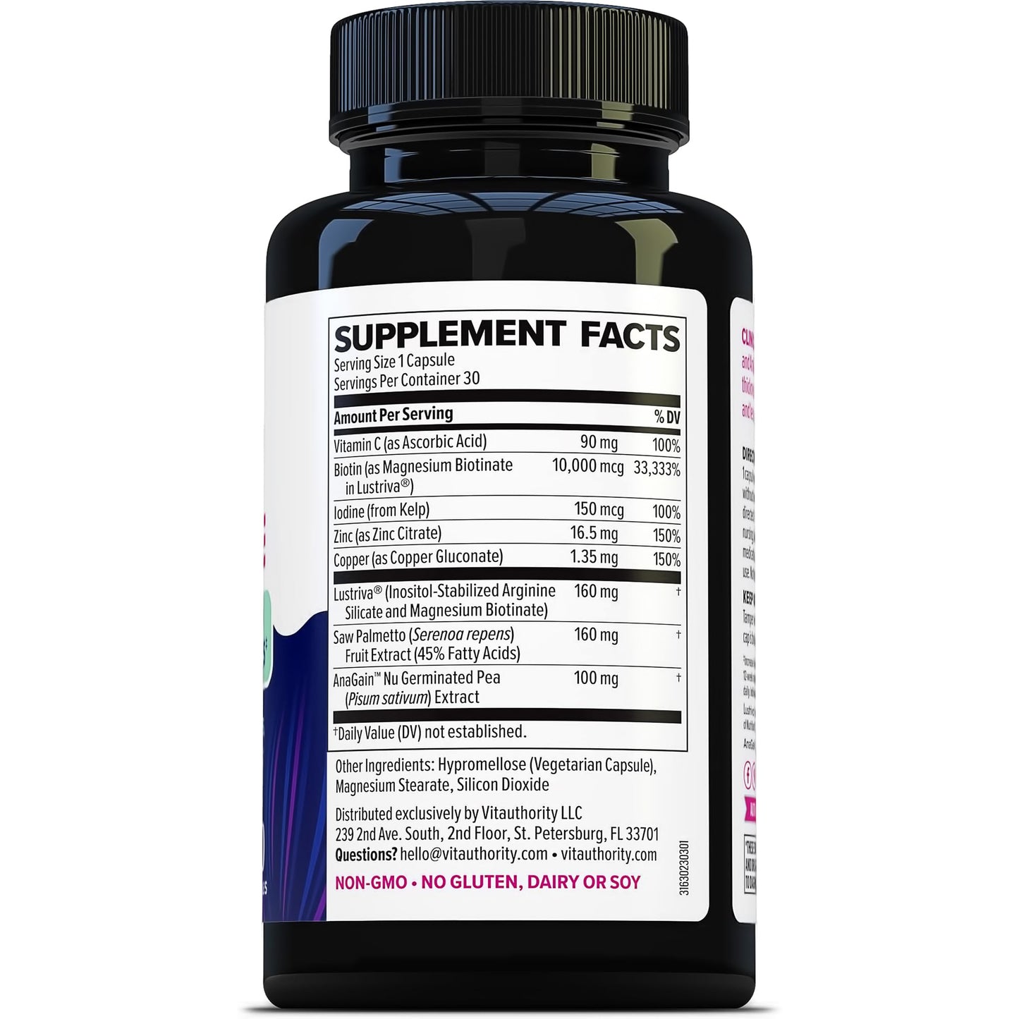 Vitauthority Hair Growth Activate Vitamins