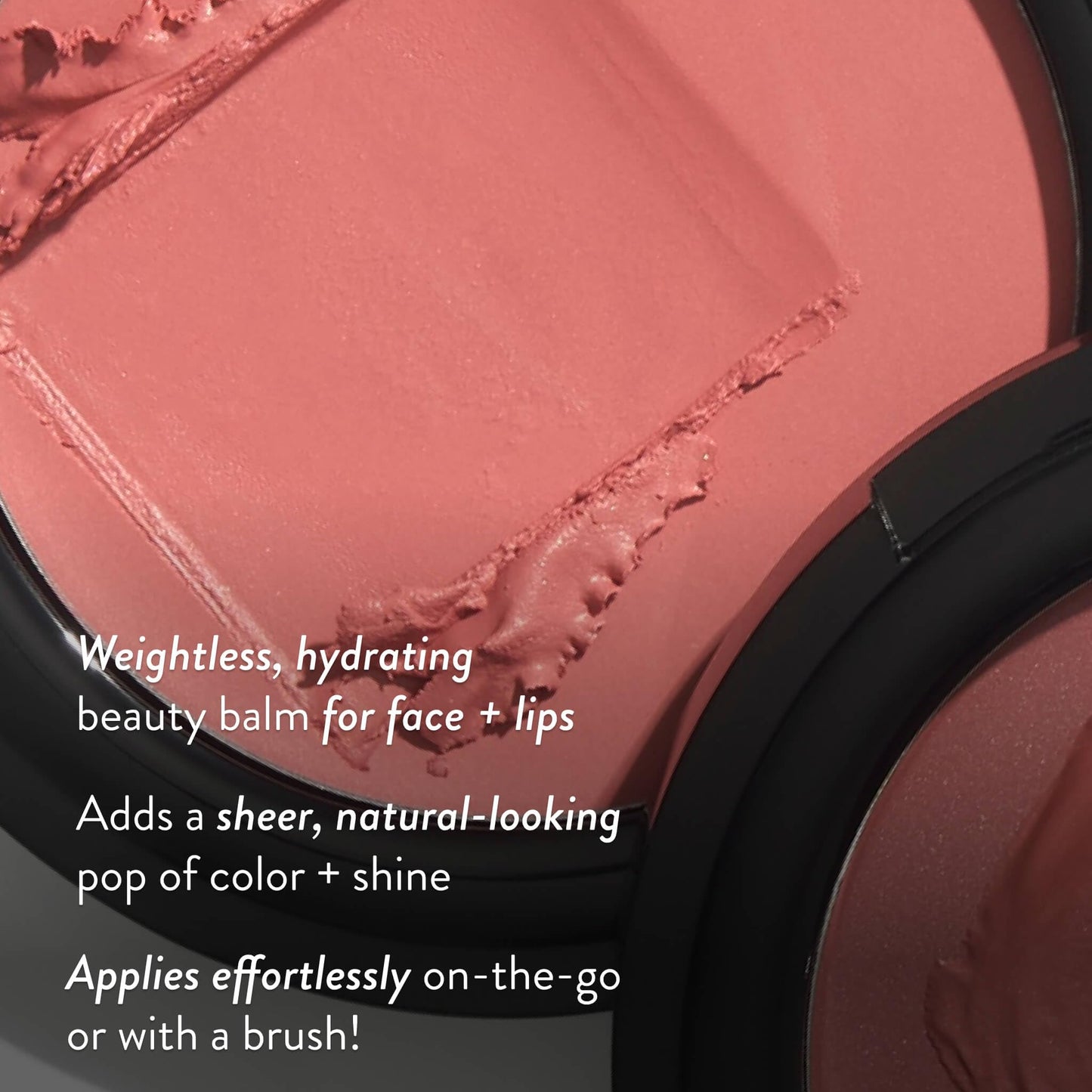 LAURA GELLER NEW YORK The Wonder Balm Cream Blush – Pinch-Me Pink – Hydrating Multi-Use Cheek & Lip Color – Squalane & Sunflower Oil – Lightweight, Buildable Sheer Glow – For Mature & Dry Skin – Vegan
