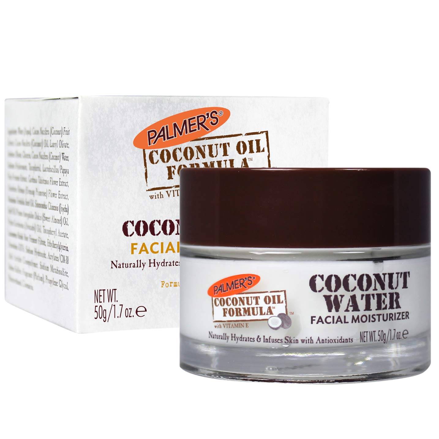 Palmer's Coconut Oil Formula Coconut Water Facial Moisturizer, 10.2 Ounce, (Pack of 6)