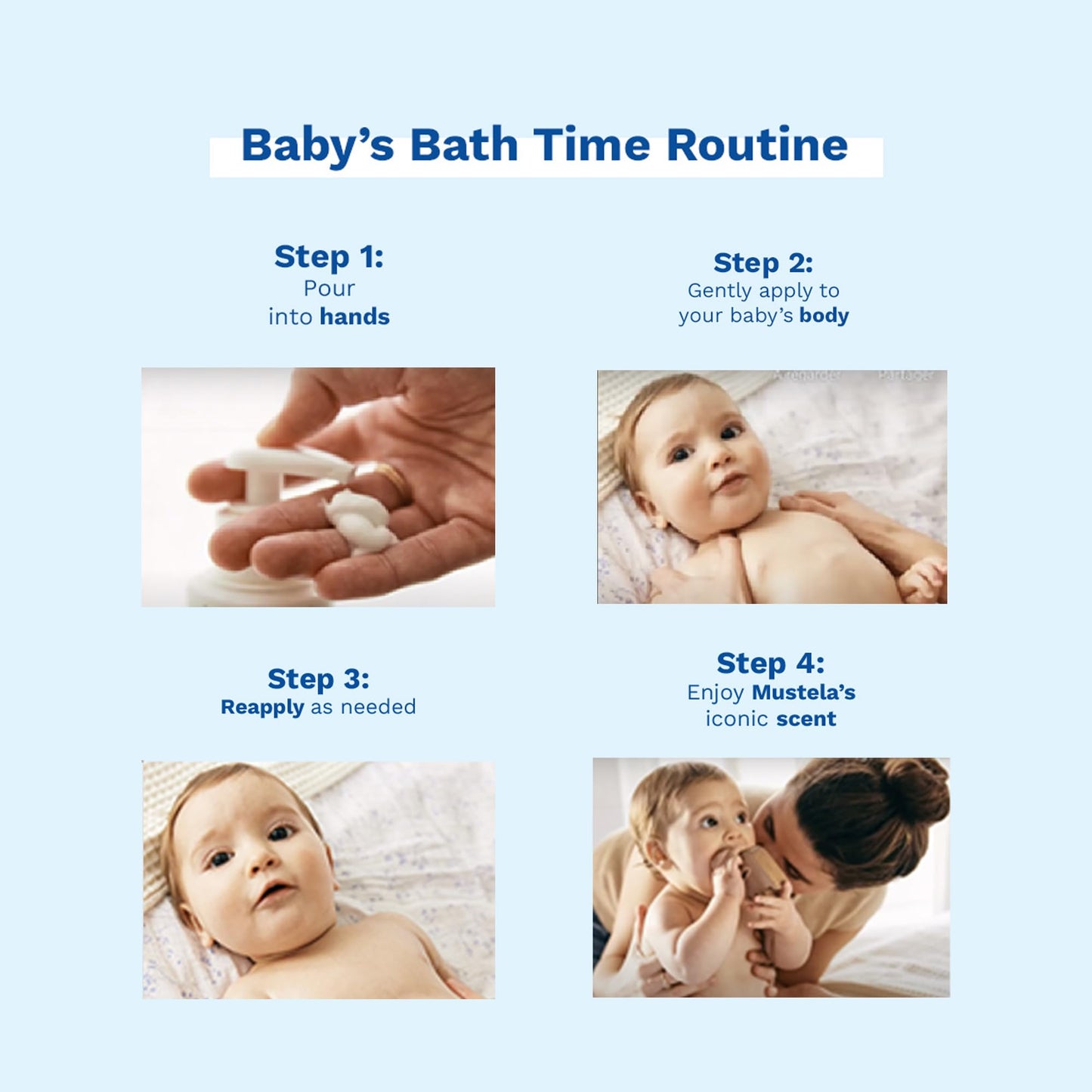 Mustela Hydra Bebe Body Lotion Daily Moisturizing Baby Lotion with Natural Avocado, Jojoba and Sunflower Oil,10.14 Fl Oz - 2-Pack