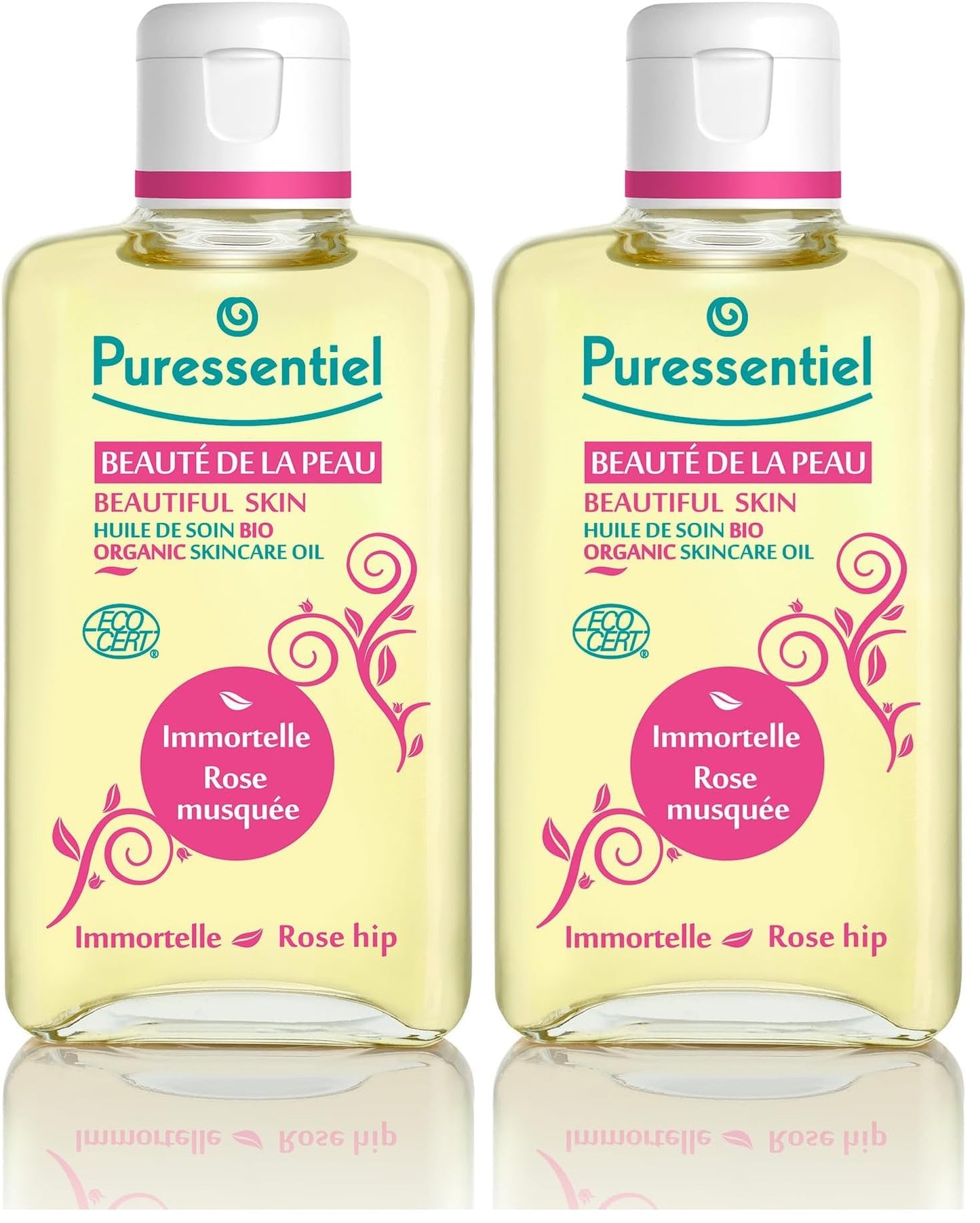 Puressentiel Organic Essential Skincare Oil - Nourishing, Soothing Blend Reduces Signs of Aging - Beneficial Essential Oils Made from Mother Earth - Eco-Friendly and Pure Ingredients - 3.38 oz