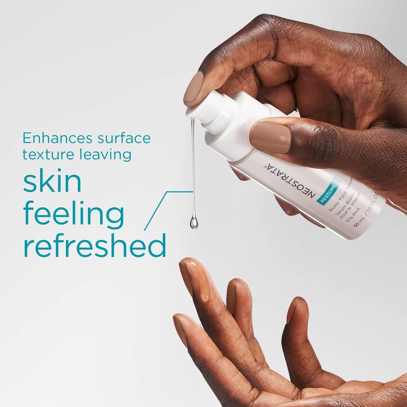 NEOSTRATA Bionic Face Serum - Radiance & Texture Concentrate with Antioxidants | Fragrance-Free, 1 fl. oz.