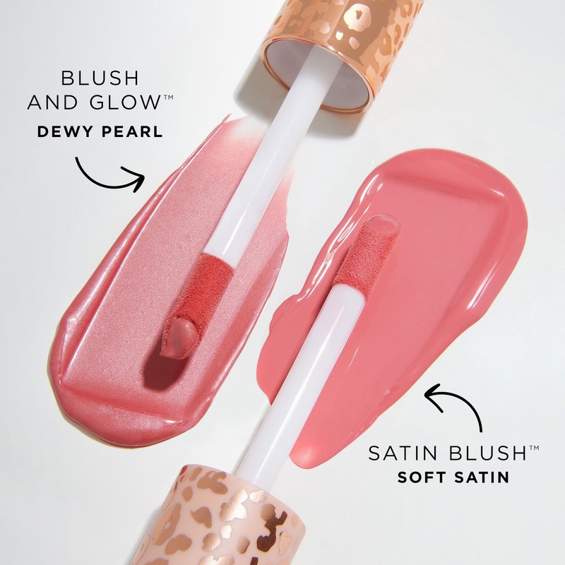 tarte maneater satin blush cheek plump – Lightweight Liquid Blush Infused with Coconut Water, Hyaluronic Acid & Vitamin E for a Hydrated Cheek Tint, Vegan & Cruelty-Free, full size, pink beige