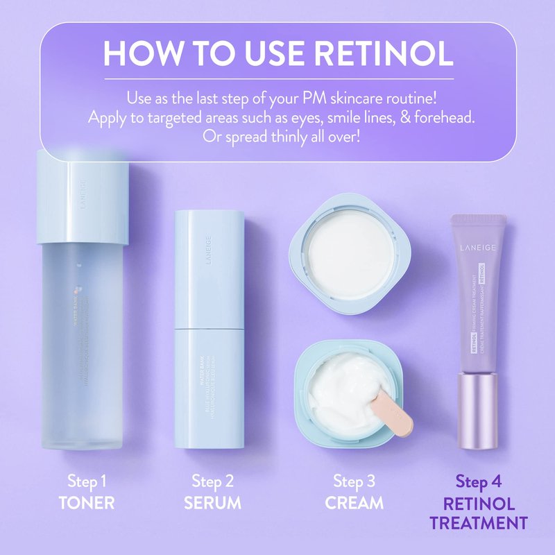 LANEIGE Retinol Firming Cream Treatment: Anti-Aging Moisturizer to Visibly Firm Skin & Smooth Fine Lines and Wrinkles