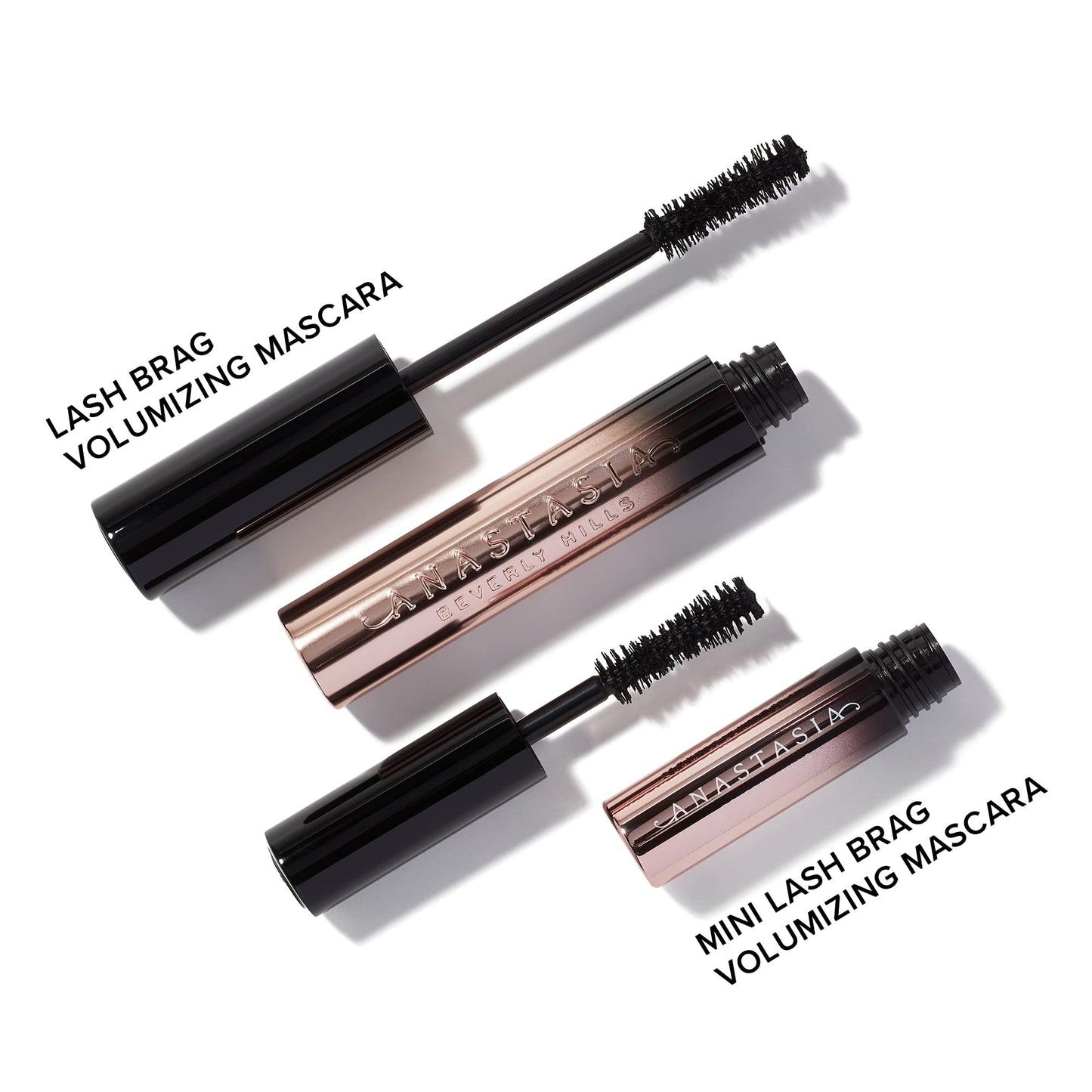 Anastasia Beverly Hills Lash Brag Mascara – Long-Wearing Clump-Free Formula for Bold, Thickened Lashes with All-Day Lift