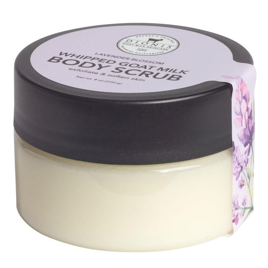 Dionis Goat Milk Whipped Body Scrub Lavender Blossom 8oz (Pack of 1)