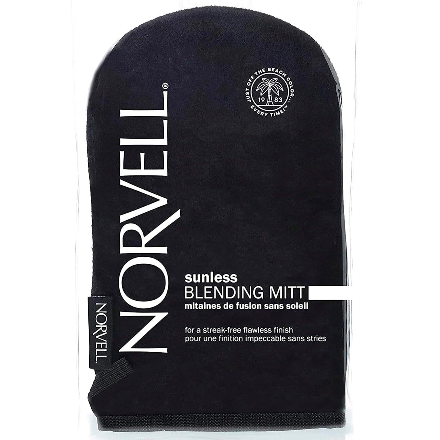 Norvell Self Tanner Applicator Mitt - Streak-Free Washable Blending Mitt for Smooth Sunless Tan | Reusable for Lotion & Mousse