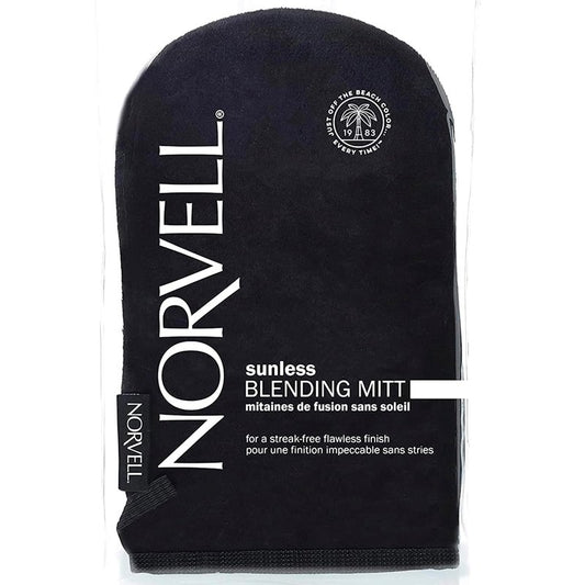 Norvell Self Tanner Applicator Mitt - Streak-Free Washable Blending Mitt for Smooth Sunless Tan | Reusable for Lotion & Mousse