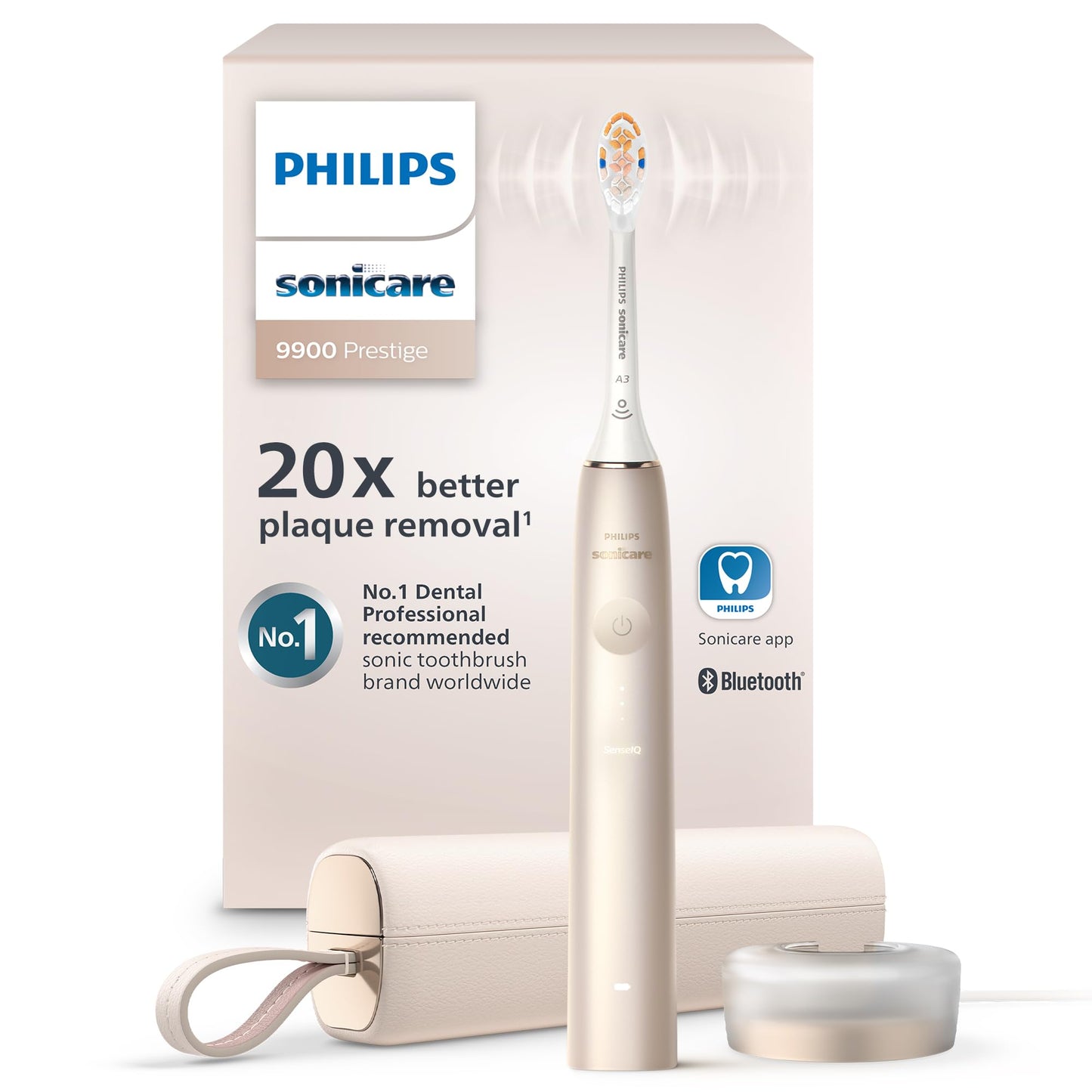 Philips Sonicare 9900 prestige electric rechargable sense iq exceptional care
