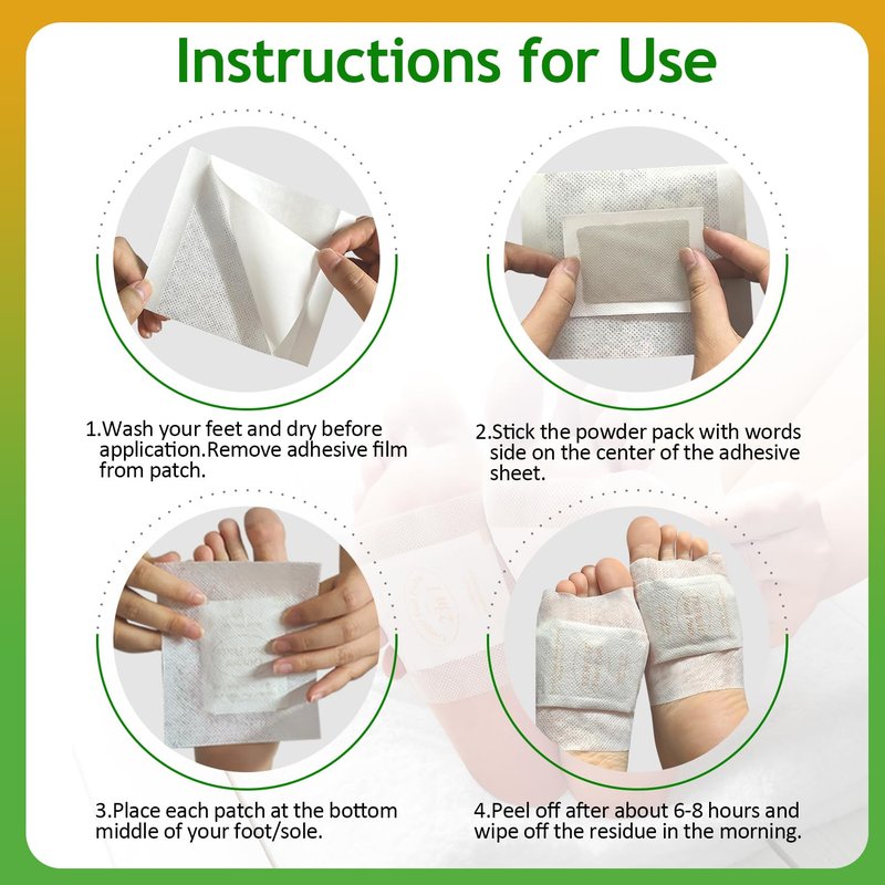 TEWEAE 62 Pads Foot Pads Natural Turmeric & Ginger, Premium Pads to Feel Better, Relieve Stress & Restful Sleep, Goodnight Patches for Family Members
