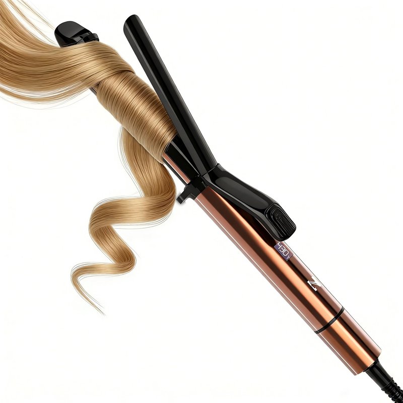 Nicebay Curling Iron, 1 Inch Hair Curling Wand with Ceramic Coating