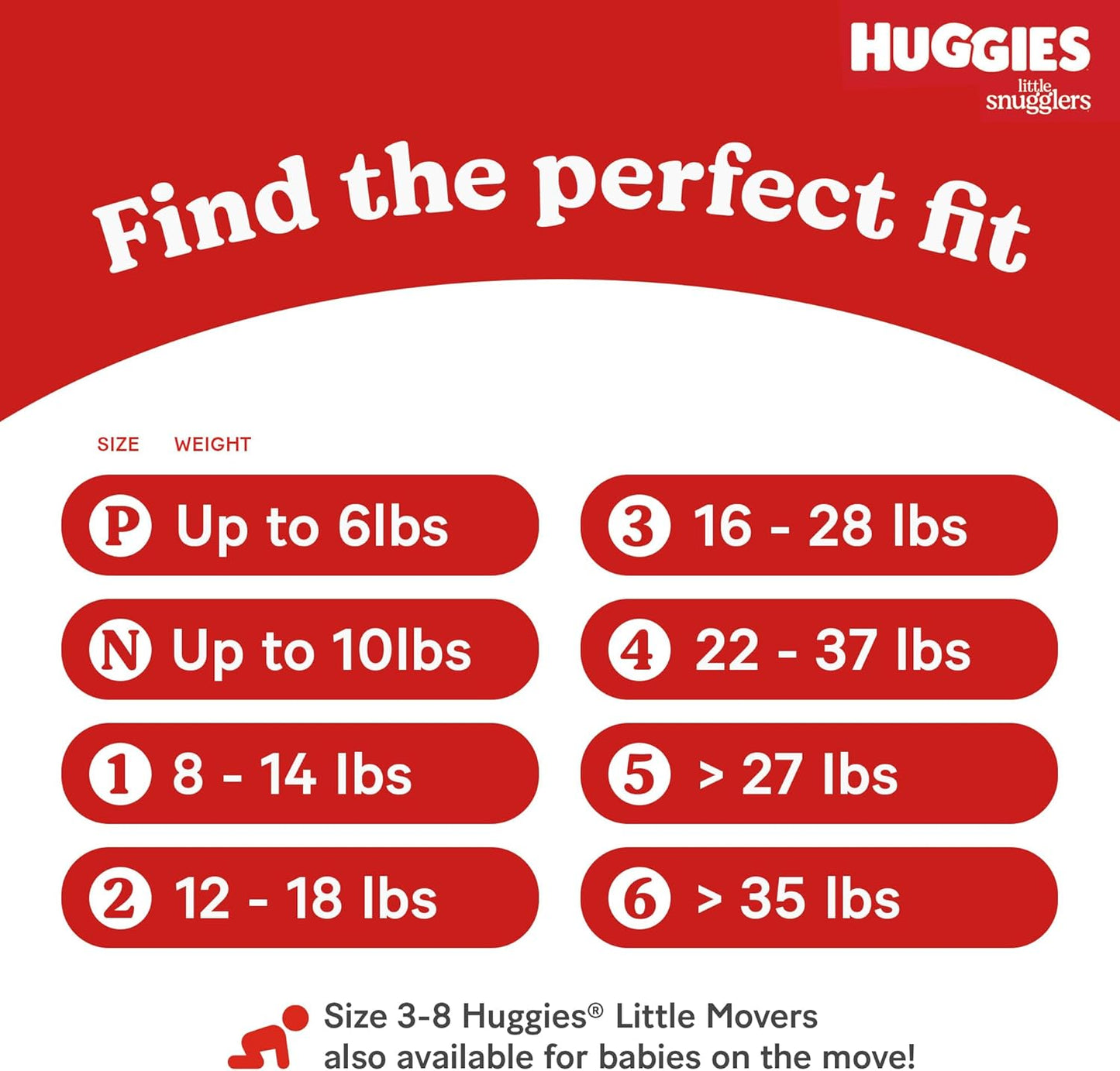 Huggies Little Snugglers Size 2 Diapers - 186 Count (12-18 lbs) | Soft & Absorbent Baby Care