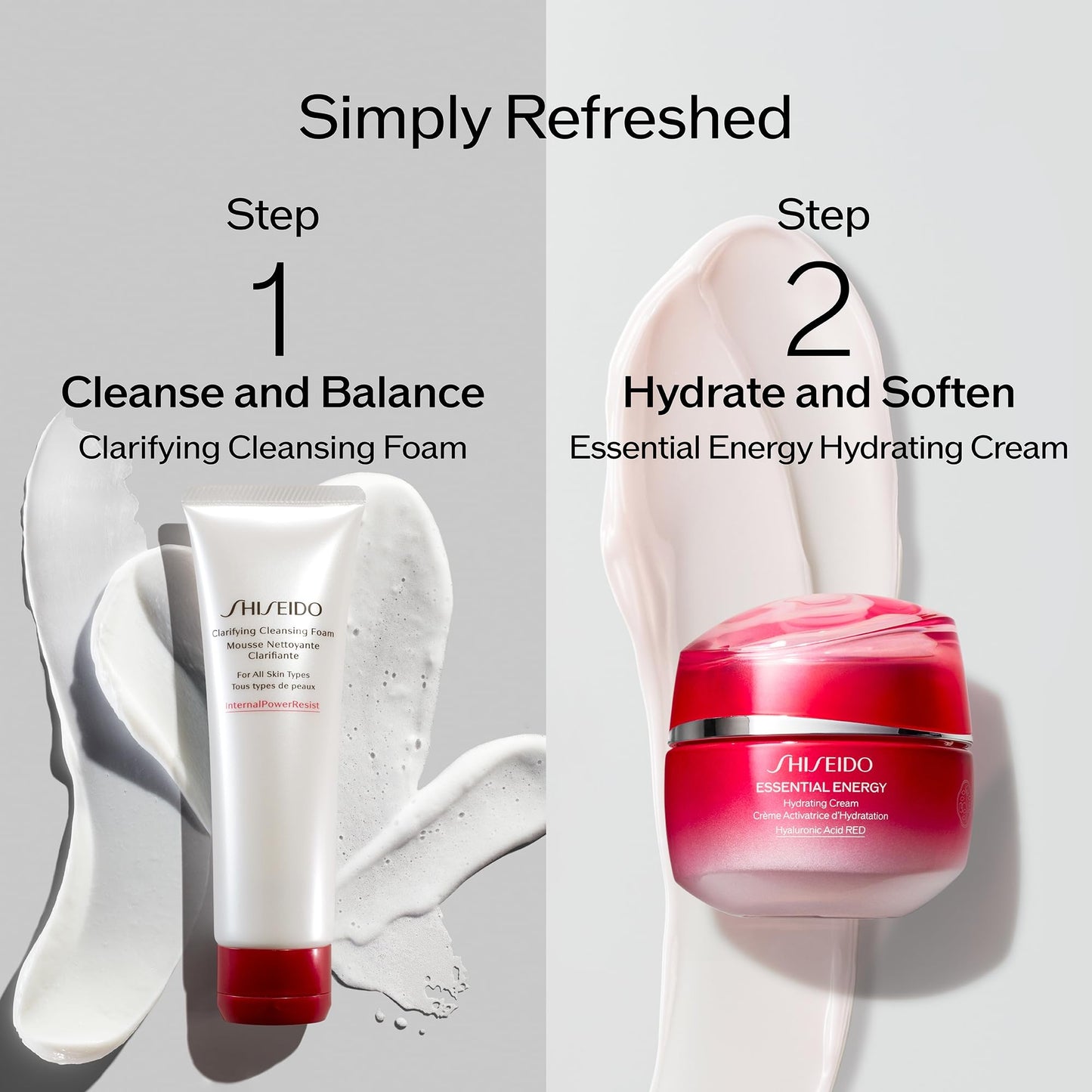 Shiseido Essential Energy Hydrating Cream - Visibly Reduces the Look of Pores & Fine Lines With Hyaluronic Acid 24-Hour Hydration Vegan All Skin Types