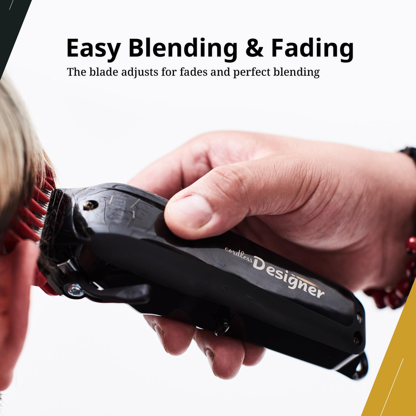 Wahl Professional 3 Hole Clipper Blade Designer Adjusto Lock Replacement Blade Fits Senior Cordless Designer Pilot Clippers