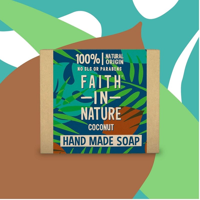 Coconut Soap Bar - Natural Moisturizing Cleanser | 100g
