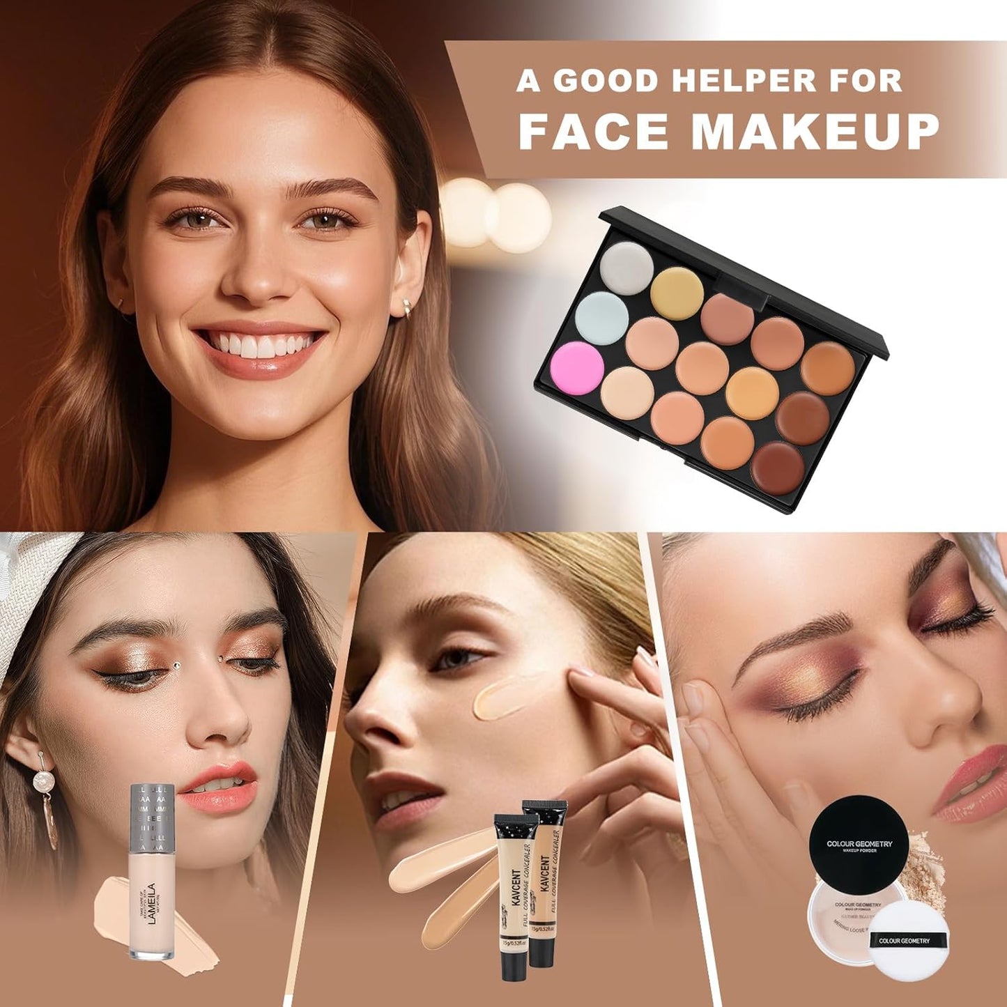 Makeup Kit for Teens & Women - Full Eyeshadow Set | Perfect Gift for Teen Girls