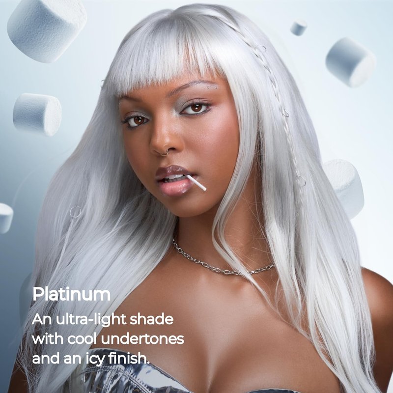 XMONDO Hair Platinum Color-Depositing Conditioner - 5-Minute Bond Booster with Hyaluronic Acid & Plant Protein | 6 fl oz