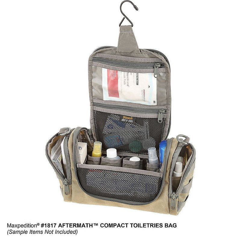 Aftermath Compact Toiletries Bag (Khaki)