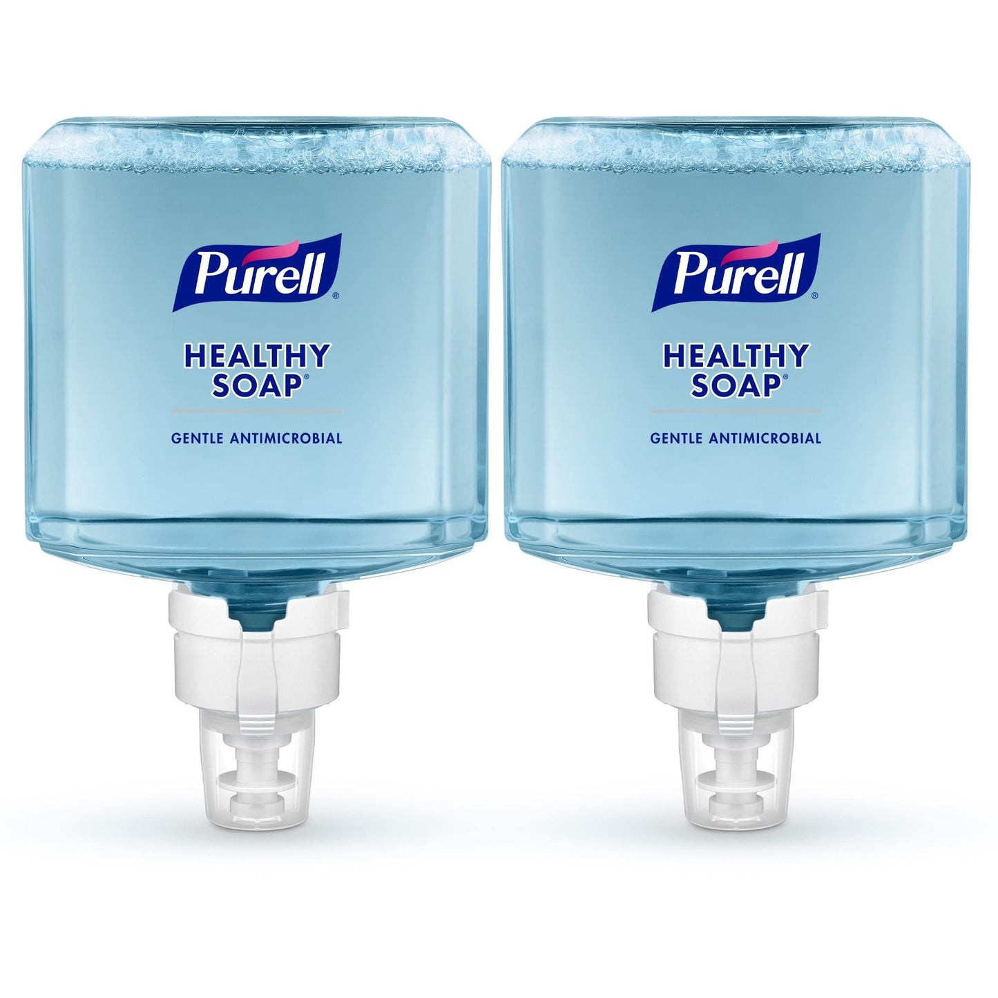 PURELL Brand HEALTHY SOAP 0.5% BAK Antimicrobial Foam, Lightly Fragranced, 1200 mL Refill for PURELL ES8 Automatic Soap Dispenser (Pack of 2) - 7779-02 - Manufactured by GOJO, Inc.