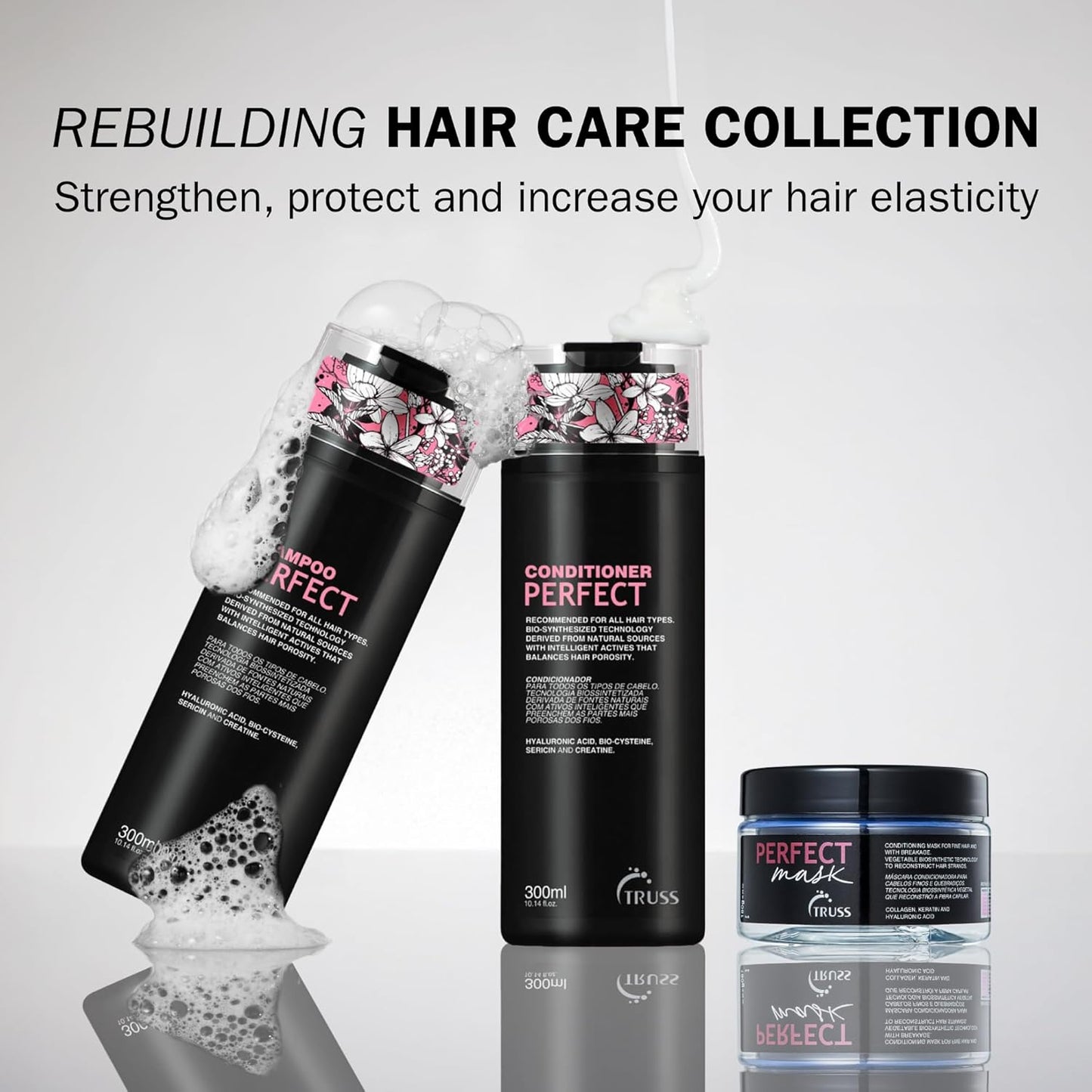 Truss Perfect Hair Conditioner - Porosity-Balancing Formula for Healthy Growth & Silky Texture | 10.14 Fl Oz