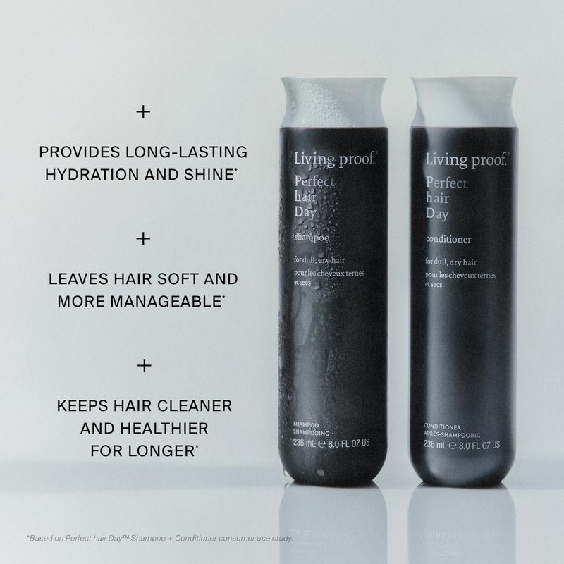 Living Proof Perfect Hair Day Conditioner Hydrating Conditioner – Long-Lasting Hydration, Shine, Softness, Lightweight Silicone-Free, Uplifting Fragrance, 8 oz