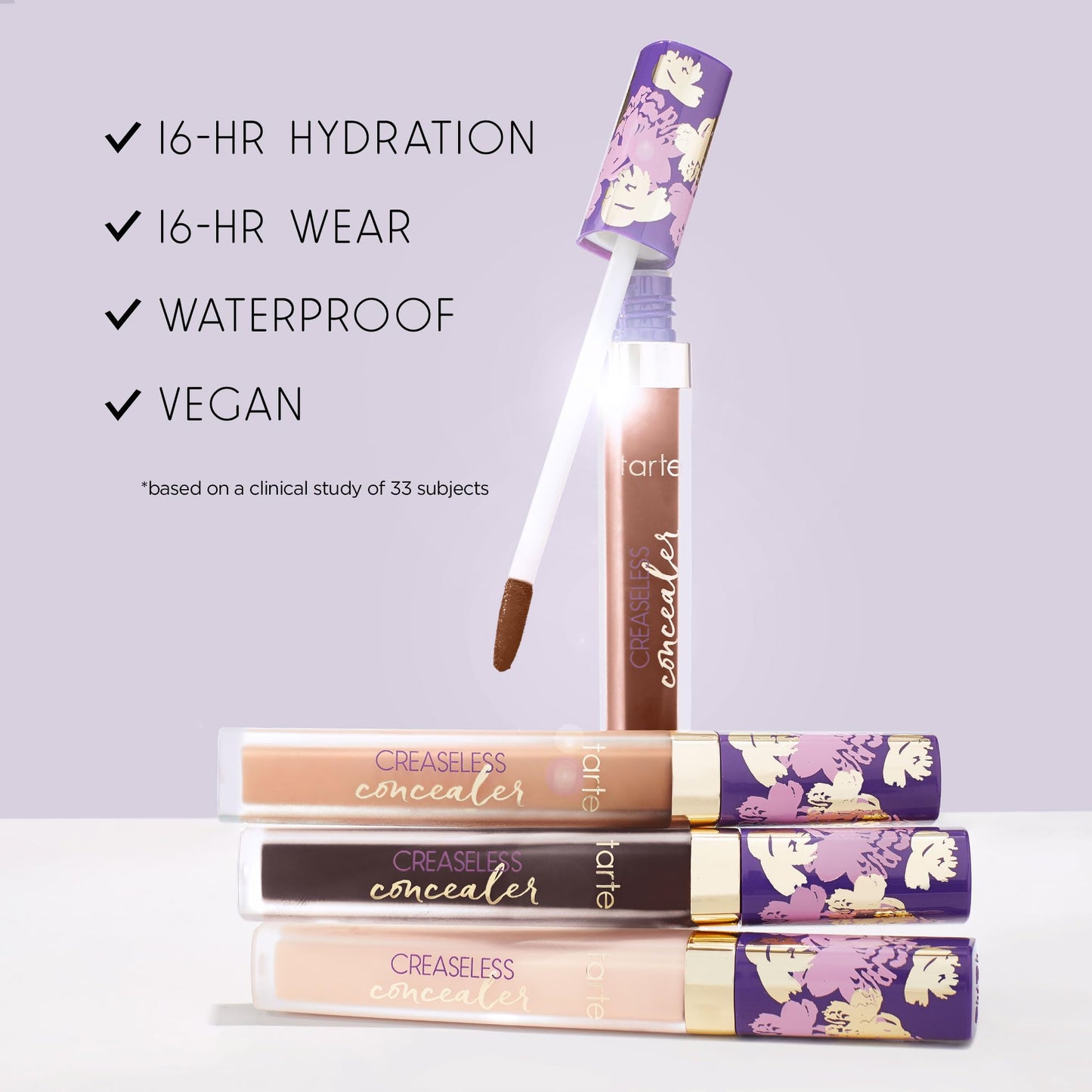 tarte maracuja creaseless full-coverage concealer – Waterproof Longwear with Vitamin C to Hydrate look of Dark Circles, Blemishes & Discoloration, Vegan & Cruelty-Free, full size, medium