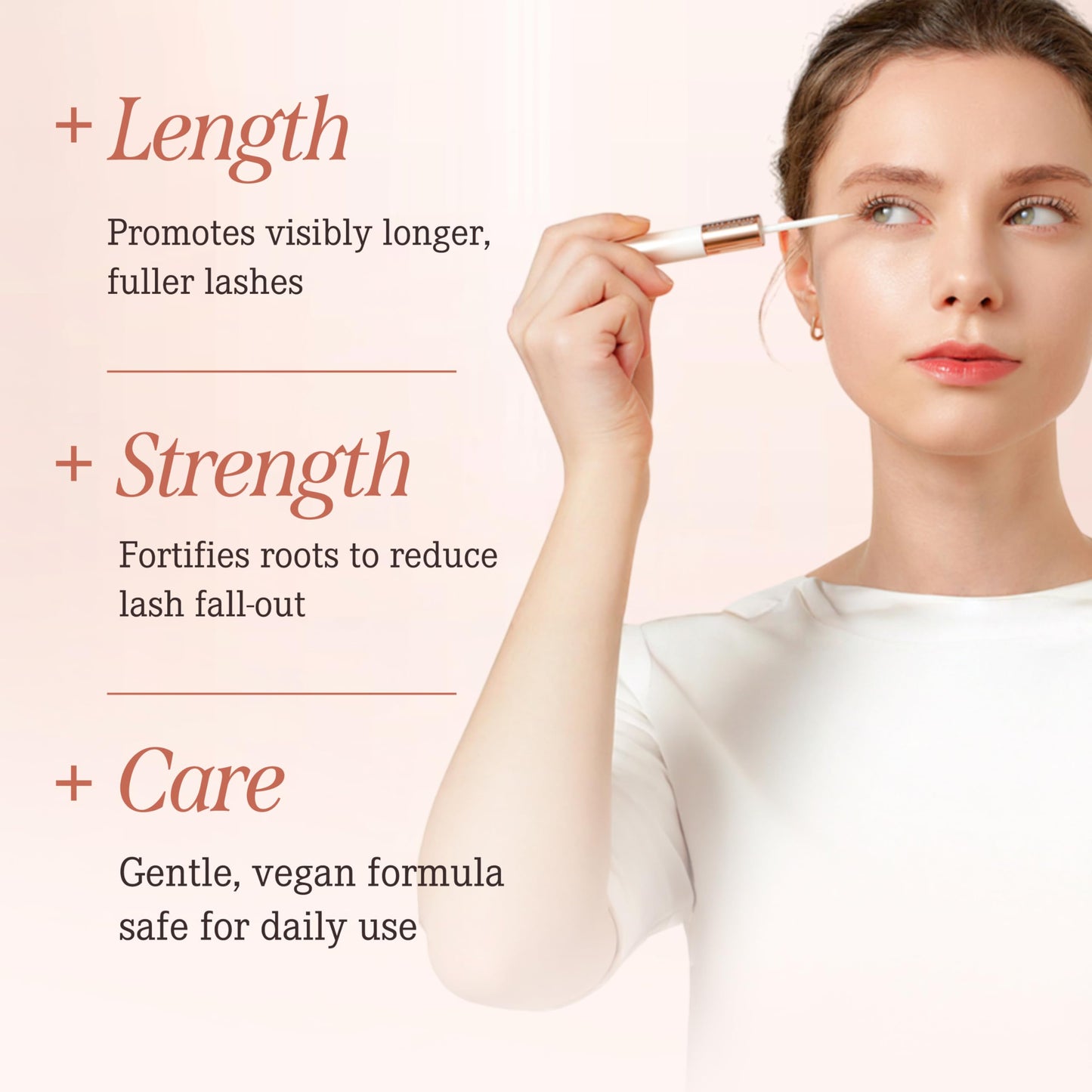 DEAR DAHLIA Dream Lash Dual Serum, 9mL - Premium Eyelash Enhancer for Longer, Fuller, Thicker Lashes. Non-Irritating Formula, Hydrating & Healthy-Looking, Easy Application