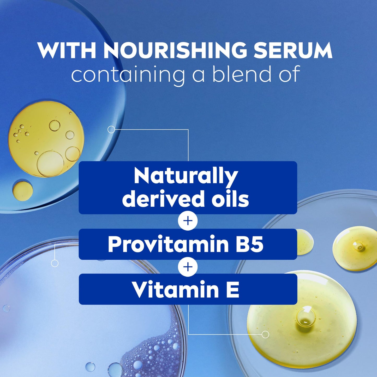 NIVEA Pampering Coconut and Almond Milk Body Wash with Nourishing Serum, Moisturizing Body Wash for Women, Enriched with Provitamin B5 and Vitamin E, 20 Fl Oz Bottle, Pack of 3